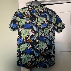 A bugs life button down short sleeve shirt